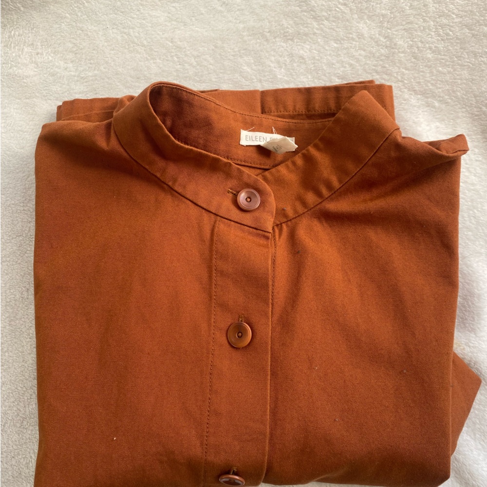 Eileen fisher button up jacket size small